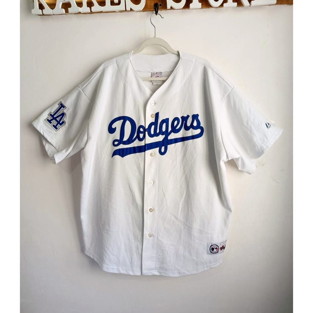 Vintage Majestic Los Angeles Dodgers MLB Baseball Jersey - Men's XL - Excellent